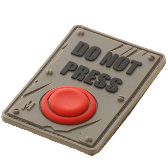 Maxpedition Do Not Press Moralepatch - SWAT