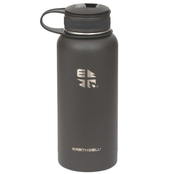 Earthwell Kewler Opener Vacuümfles 946 ml - Volcanic Black
