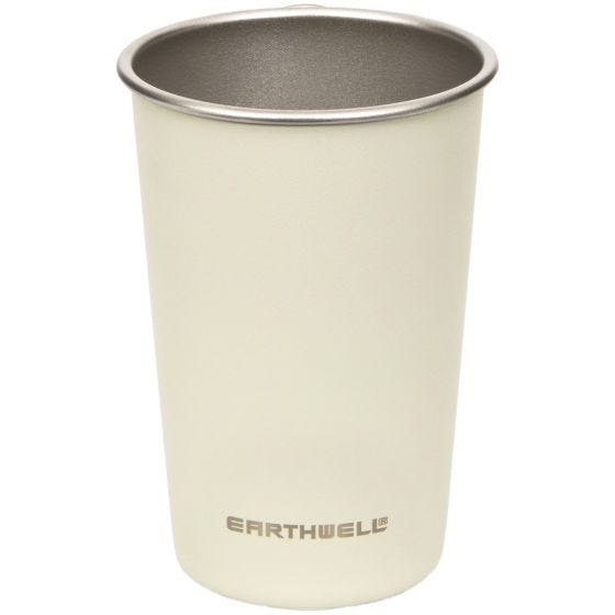 Earthwell Stalen Kop met één Wand 473 ml - Baja Sand