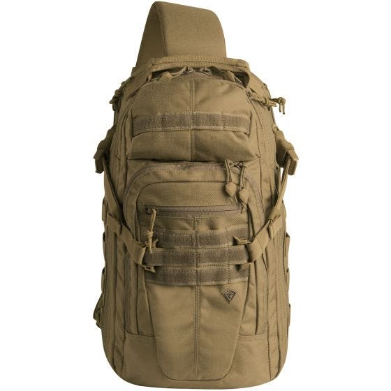 First Tactical Crosshatch Draagzak - Coyote