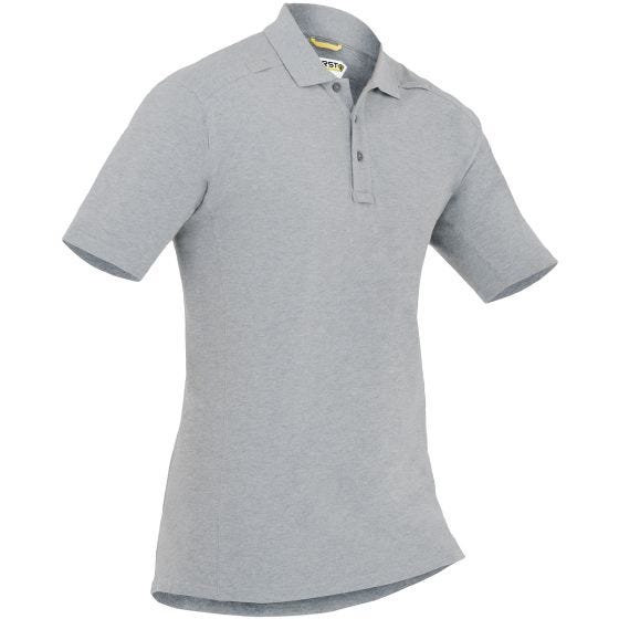 First Tactical Polo met Korte Mouwen en Pennenzakje Heren Katoen - Heather Grey
