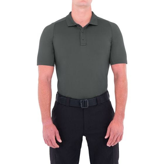 First Tactical Performance Polo met Korte Mouwen Heren - Asphalt