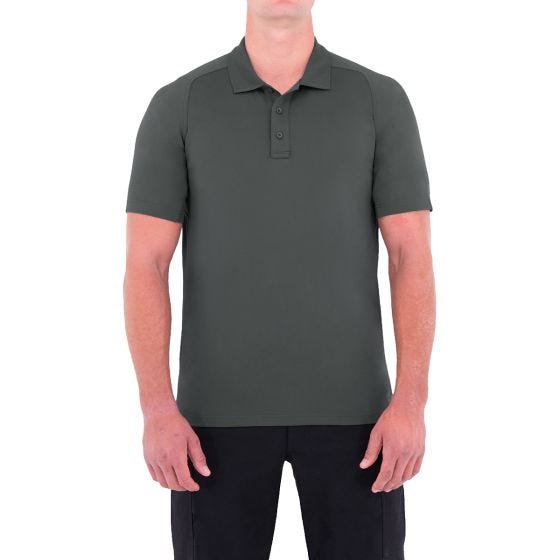 First Tactical Performance Polo met Korte Mouwen Heren - Asphalt
