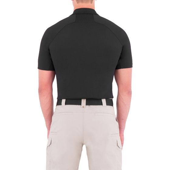 First Tactical Performance Polo met Korte Mouwen Heren - Zwart