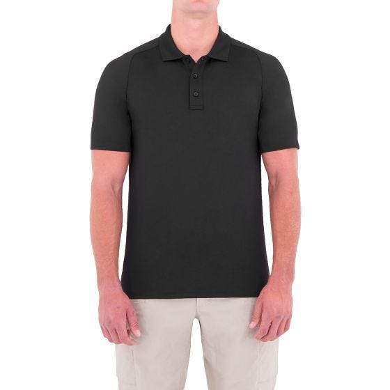 First Tactical Performance Polo met Korte Mouwen Heren - Zwart