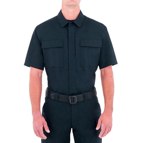 First Tactical Specialist BDU Overhemd met Korte Mouwen Heren - Midnight Navy