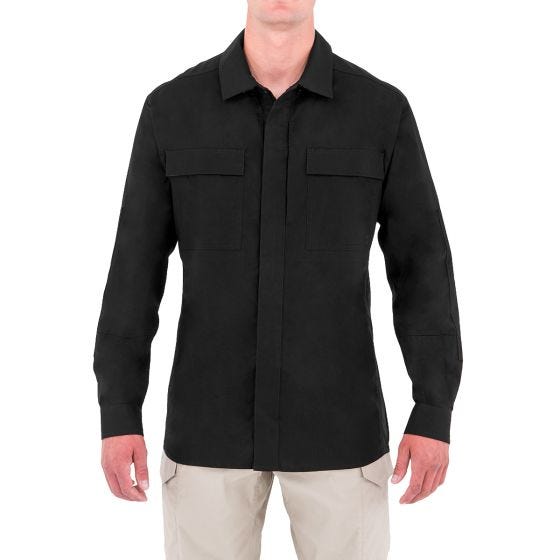 First Tactical Tactix BDU Overhemd met Lange Mouwen Heren - Zwart