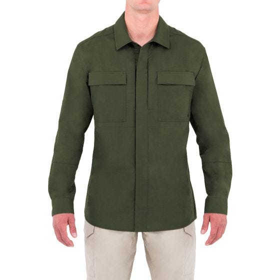 First Tactical Tactix BDU Overhemd met Lange Mouwen Heren - OD Groen