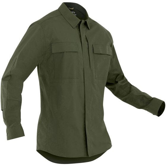 First Tactical Tactix BDU Overhemd met Lange Mouwen Heren - OD Groen