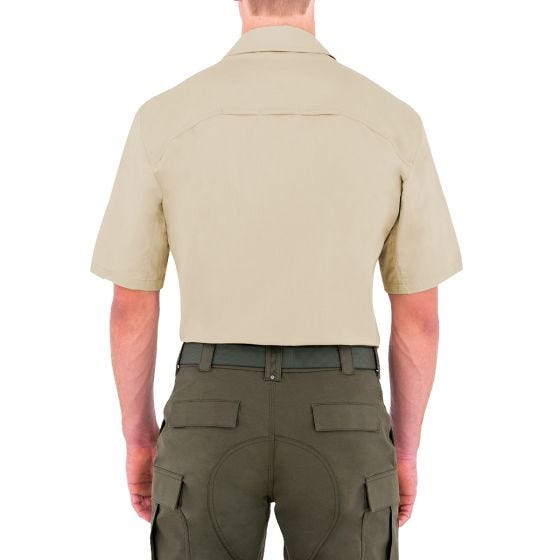 First Tactical Tactix BDU Overhemd met Korte Mouwen Heren - Khaki