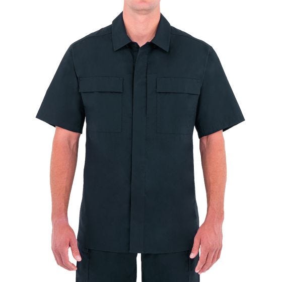 First Tactical Tactix BDU Overhemd met Korte Mouwen Heren - Midnight Navy
