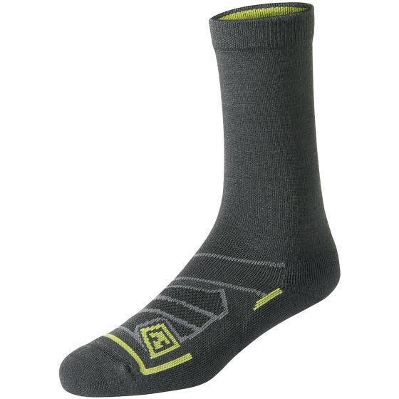 First Tactical Sokken voor alle Seizoenen 6" Merinowol - Kool