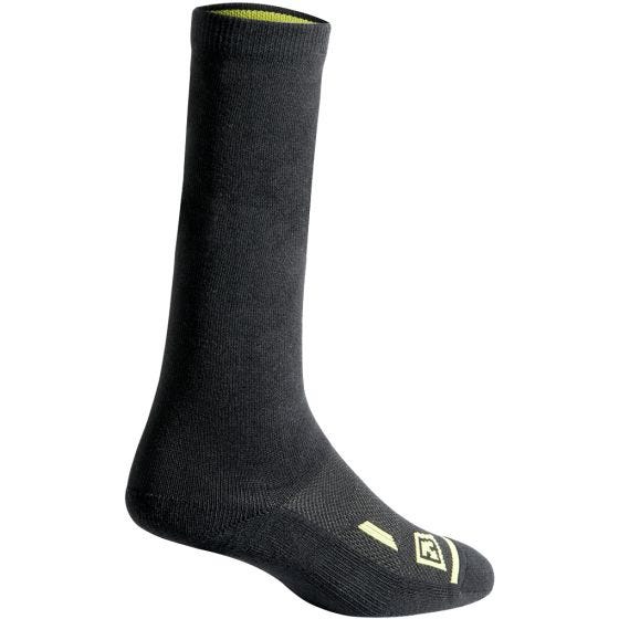 First Tactical Duty Sok 6" Katoen Verpakking met Drie Stuks - Zwart