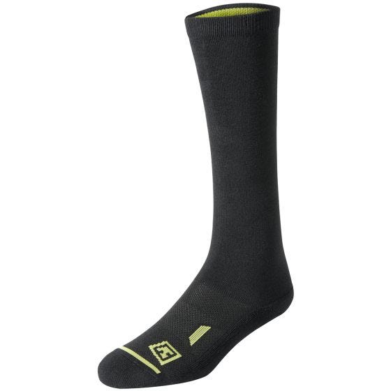 First Tactical Duty Sok 9" Katoen Verpakking met Drie Stuks - Zwart