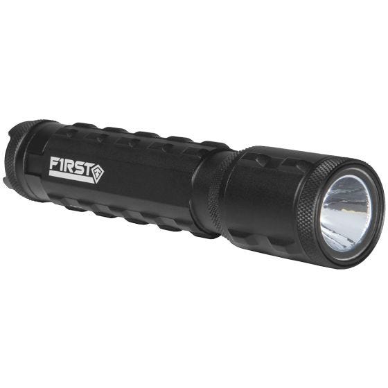 First Tactical TriTac Middelgrote Zaklamp - Zwart