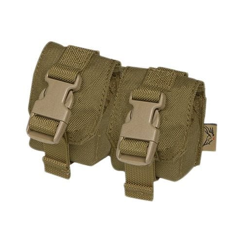 Flyye Dubbele Fragmentatiegranaatbuidel - Coyote Brown
