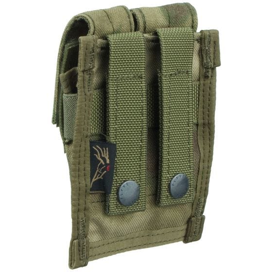 Flyye MOLLE Dubbele Magazijnbuidel 9 mm - A-TACS FG