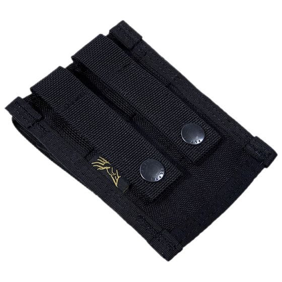 Flyye MOLLE Dubbele Magazijnbuidel 9 mm - Zwart