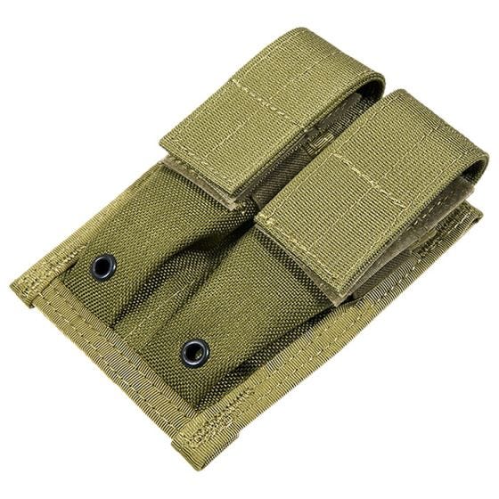 Flyye MOLLE Dubbele Magazijnbuidel 9 mm - Khaki