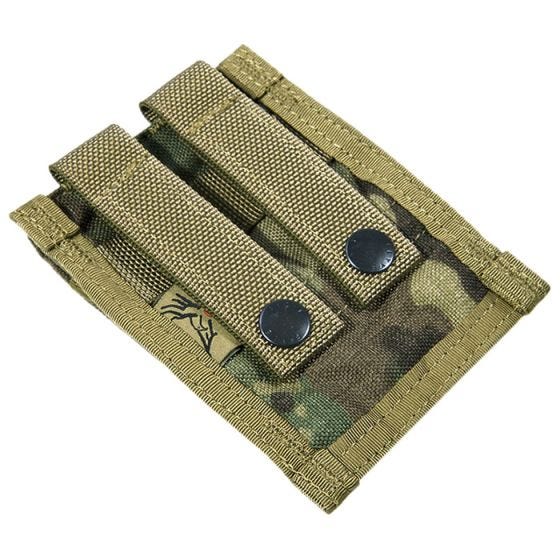 Flyye MOLLE Dubbele Magazijnbuidel 9 mm - MultiCam