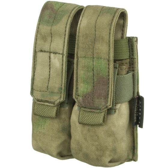 Flyye Ver. FE Dubbele Magazijnbuidel 9 mm MOLLE - A-TACS FG