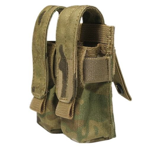 Flyye Ver. FE Dubbele Magazijnbuidel 9 mm MOLLE - MultiCam