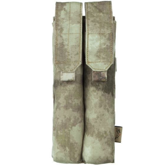 Flyye P90/UMP Dubbele Magazijnbuidel MOLLE - A-TACS AU