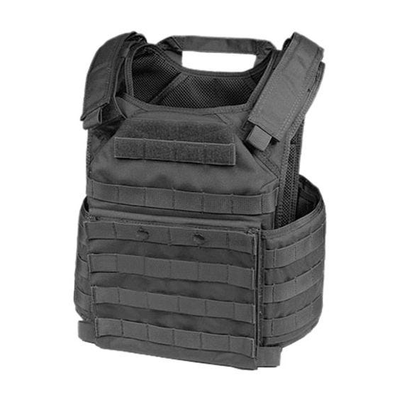 Flyye FAPC GEN 2 Vest met Extra Mobiele Plaatdrager - Zwart