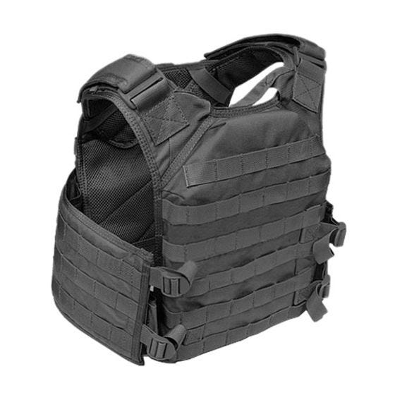 Flyye FAPC GEN 2 Vest met Extra Mobiele Plaatdrager - Zwart