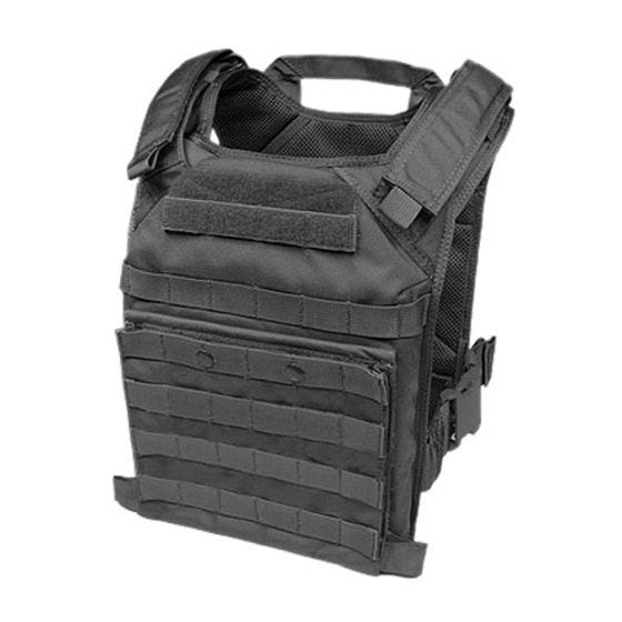 Flyye FAPC GEN 2 Vest met Extra Mobiele Plaatdrager - Zwart