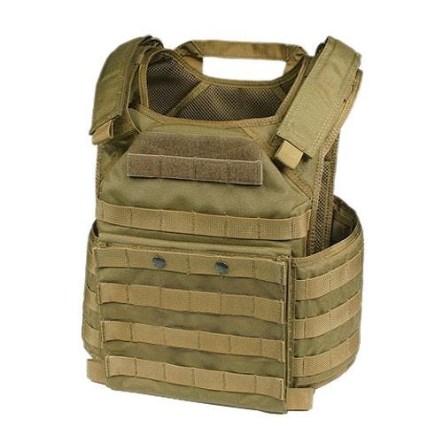 Flyye FAPC GEN 2 Vest met Extra Mobiele Plaatdrager - Khaki