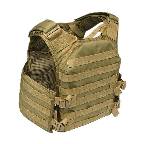 Flyye FAPC GEN 2 Vest met Extra Mobiele Plaatdrager - Khaki