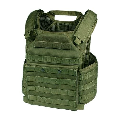 Flyye FAPC GEN 2 Vest met Extra Mobiele Plaatdrager - Olive Drab