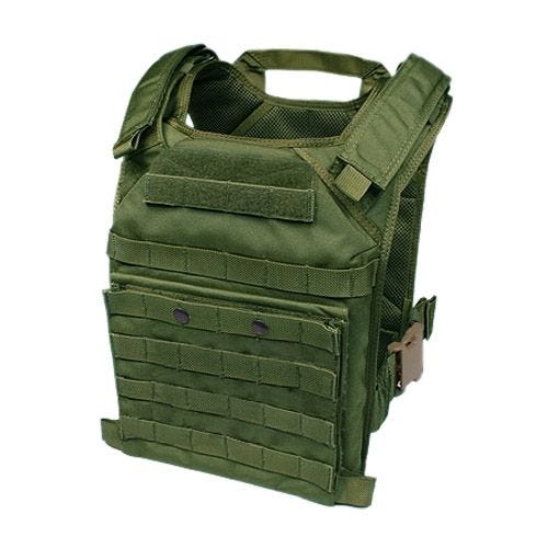 Flyye FAPC GEN 2 Vest met Extra Mobiele Plaatdrager - Olive Drab