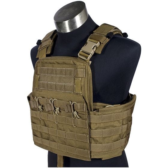 Flyye Field Compact Plate Carrier - Coyote Brown