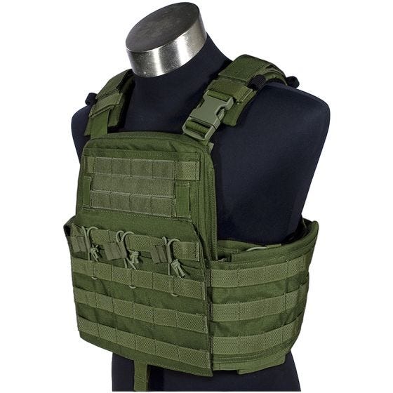 Flyye Field Compact Plate Carrier - Olive Drab