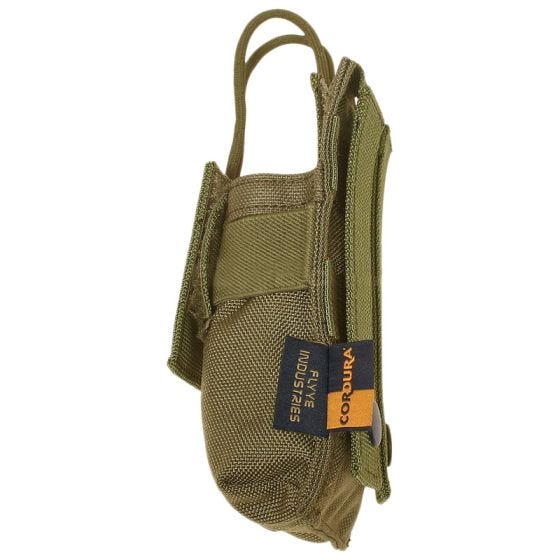 Flyye Korte Radiohouder MOLLE - Coyote Brown