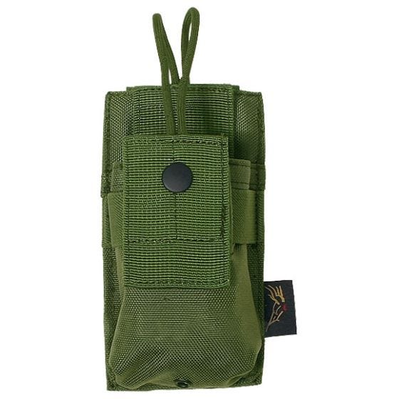 Flyye Korte Radiohouder MOLLE - Olive Drab