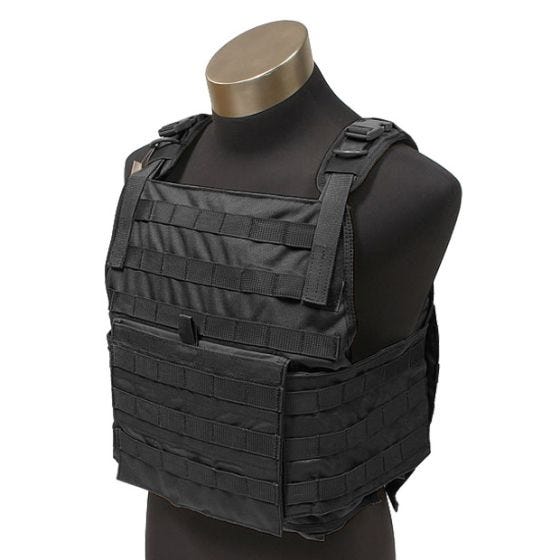 Flyye PC Plate Carrier MOLLE Stijl - Zwart