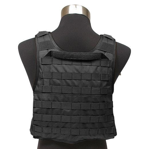 Flyye PC Plate Carrier MOLLE Stijl - Zwart