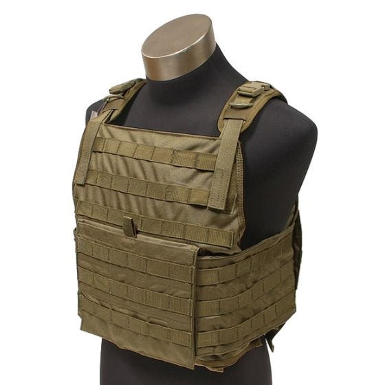 Flyye PC Plate Carrier MOLLE Stijl - Coyote Brown