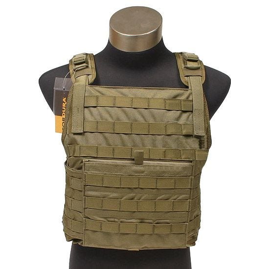 Flyye PC Plate Carrier MOLLE Stijl - Coyote Brown