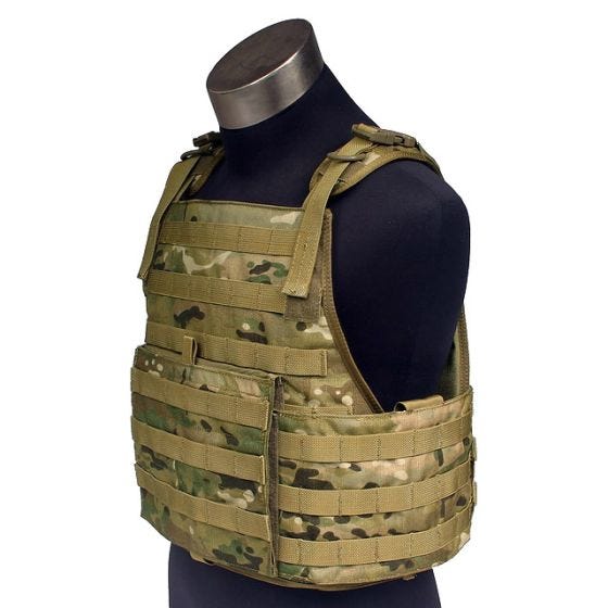Flyye PC Plate Carrier MOLLE Stijl - MultiCam