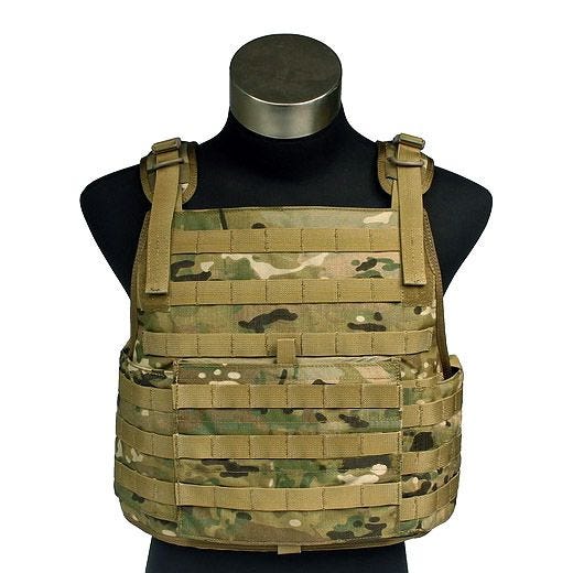 Flyye PC Plate Carrier MOLLE Stijl - MultiCam