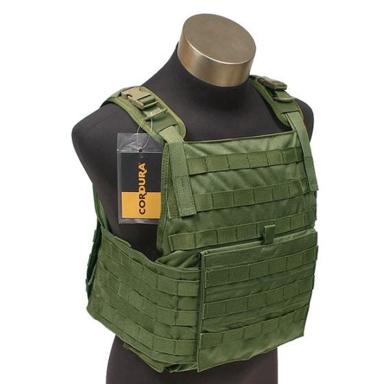 Flyye PC Plate Carrier MOLLE Stijl - Olive Drab