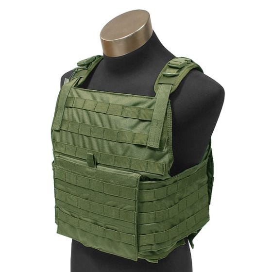 Flyye PC Plate Carrier MOLLE Stijl - Olive Drab