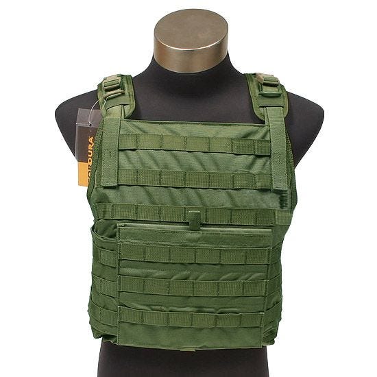 Flyye PC Plate Carrier MOLLE Stijl - Olive Drab