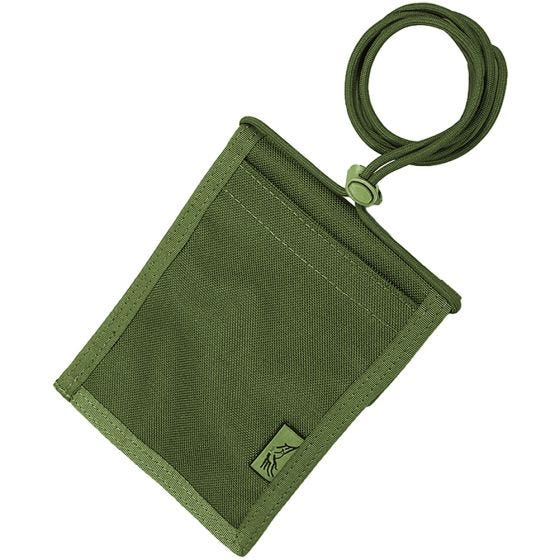 Flyye Nek ID-portemonnee - Olive Drab