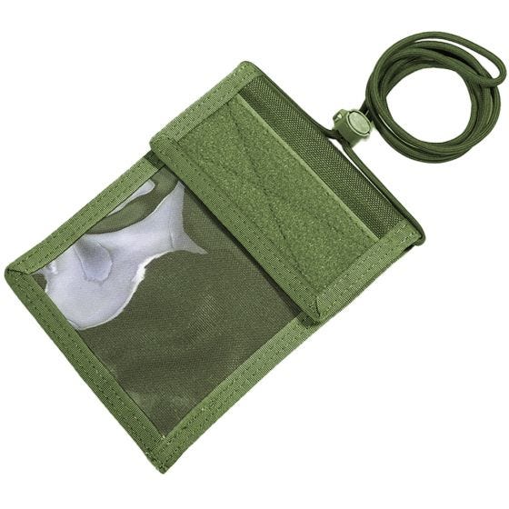 Flyye Nek ID-portemonnee - Olive Drab