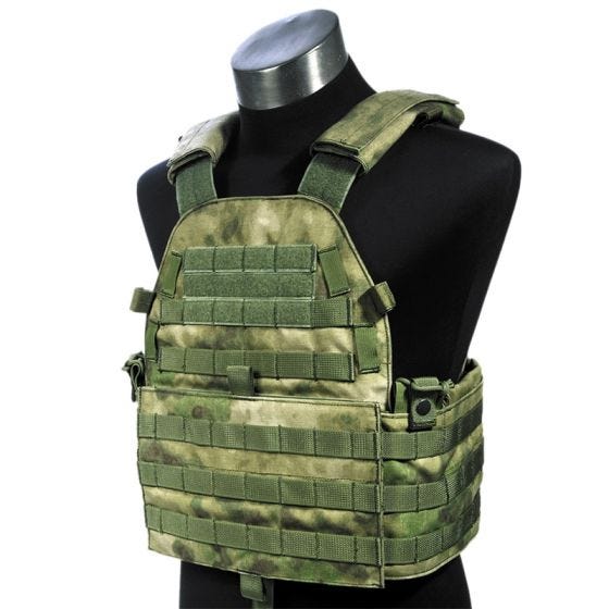 Flyye New MOLLE LT6094 Tactisch Vest - A-TACS FG